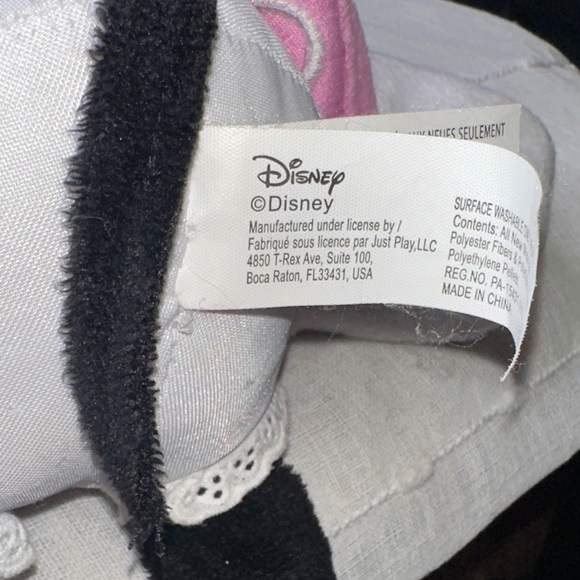 Disney Minnie Mouse 21" Large Plush Cuddle Pink & White Polka Dot Dress, Bow GUC - Picture 9 of 16